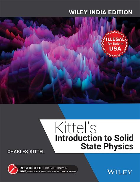 introduction to solid state physics charles kittel solution manual Reader