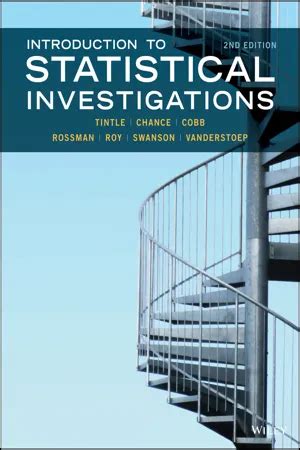 introduction to statistical investigations Ebook Epub