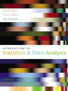 introduction to statistics and data analysis 4th edition solutions Reader