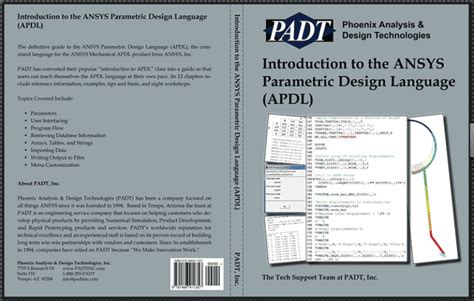 introduction to the ansys parametric design language apdl a guide to the ansys parametric design languag Kindle Editon