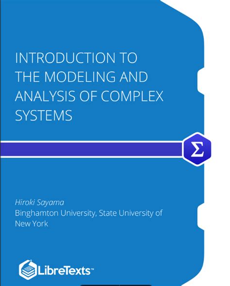 introduction to the modeling and analysis of complex systems Kindle Editon