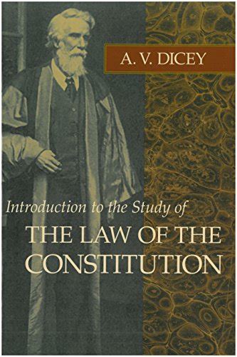 introduction to the study of the law of the constitution Epub