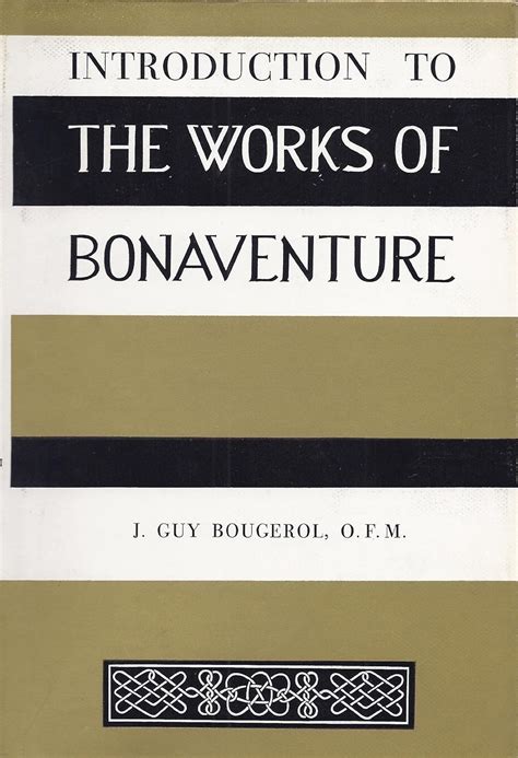 introduction to the works of bonaventure Reader