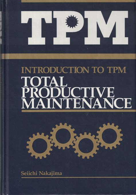 introduction to tpm total productive maintenance preventative maintenance series Epub