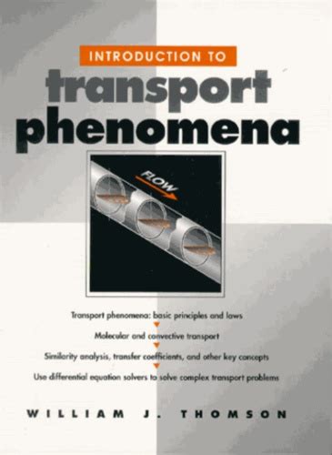 introduction to transport phenomena thomson Reader