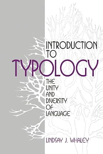 introduction to typology the unity and diversity of language Epub