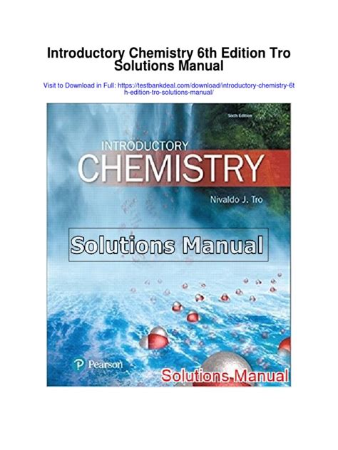 introductory chemistry sixth edition answers PDF