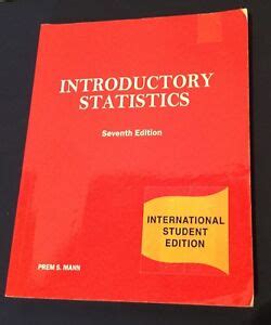 introductory statistics 7th edition mann Reader