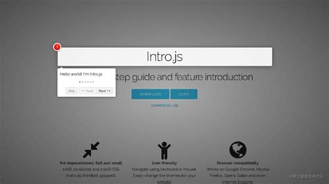 Introjs App Walkthrough