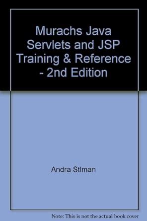 inurlfile murachs java servlets and jsp 2nd edition Reader