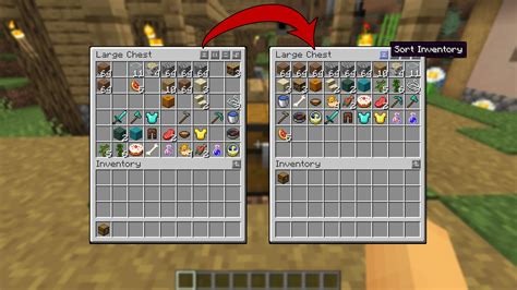 inventory sort mod minecraft