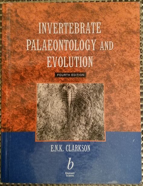 invertebrate palaeontology and evolution Reader