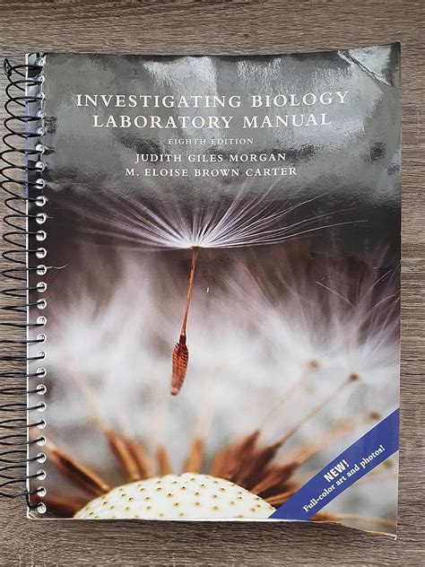 investigating biology lab manual 8th edition answer Reader