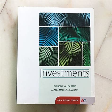 investments asia global edition by bodie kane marcus jain PDF