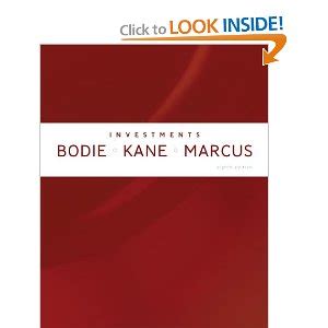 investmentsz bodie a kane and a 8 edition download Reader