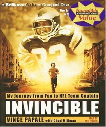 invincible my journey from fan to nfl team captain Reader