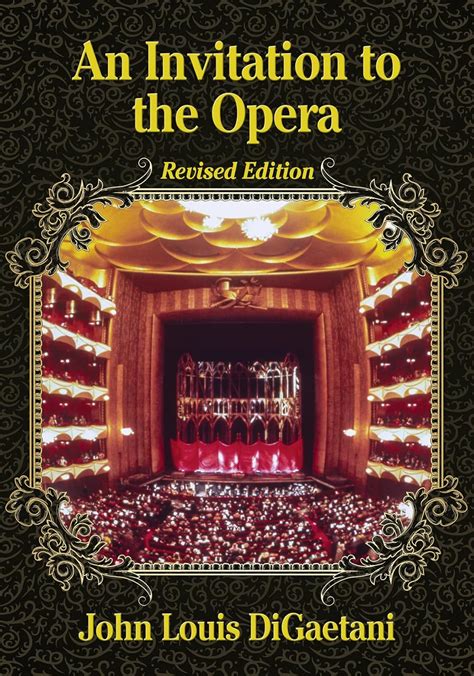 invitation opera revised louis digaetani Epub