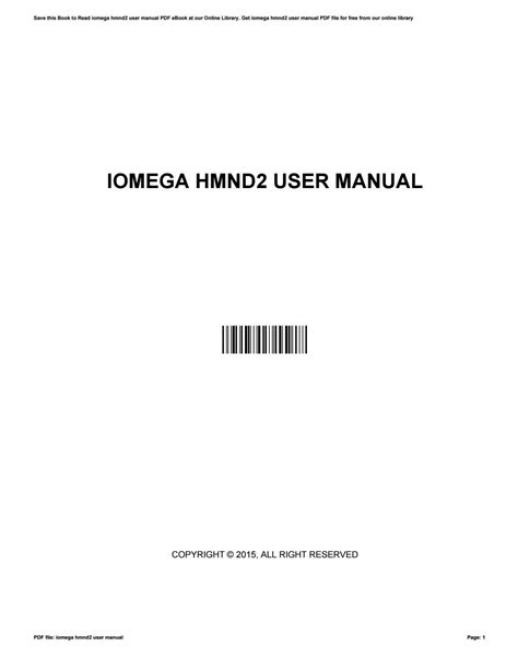 iomega-hmnd2-user-manual Ebook Doc