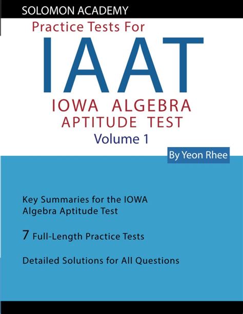 iowa algebra aptitude test iaat sample ebooks pdf free PDF