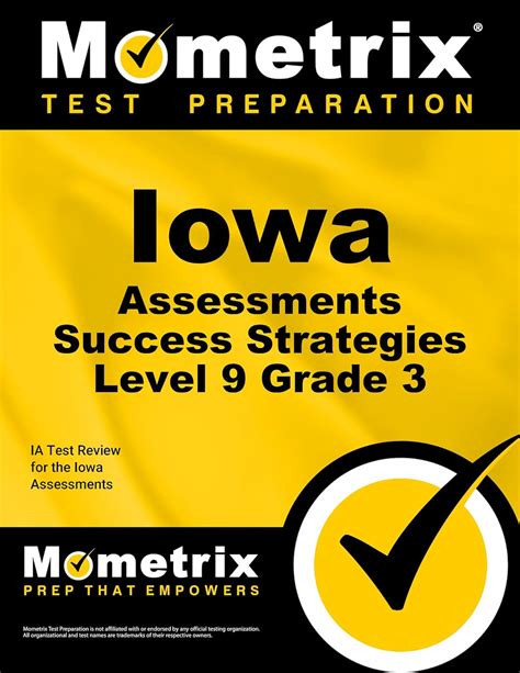 iowa assessments success strategies level 9 grade 3 study guide ia test review for the iowa assessments Reader