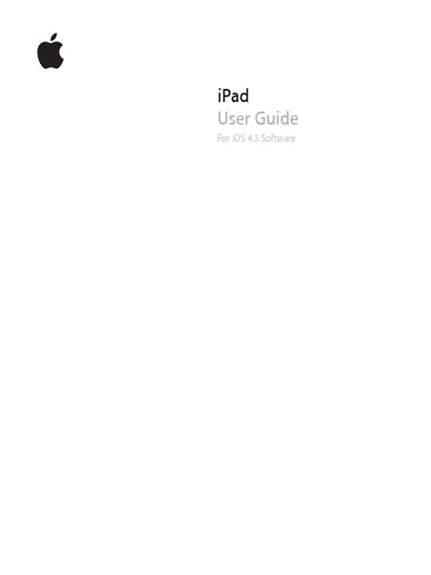 ipad 2 user guide free PDF