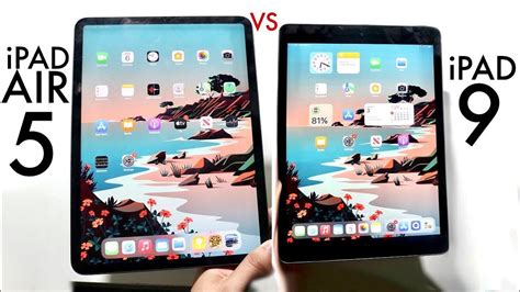 ipad 9th generation vs ipad air 3 specs