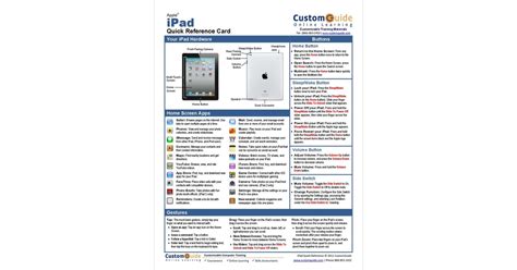 ipad quick reference guide Kindle Editon