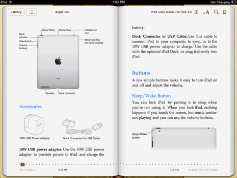 ipad touch user manual Reader