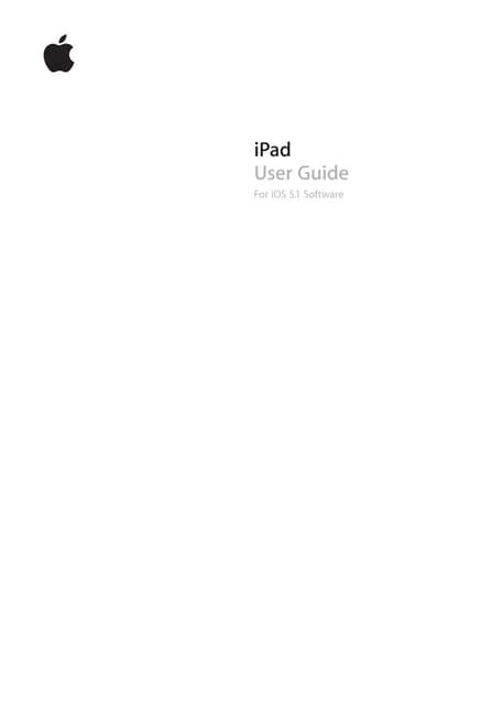 ipad user guide th pdf Reader