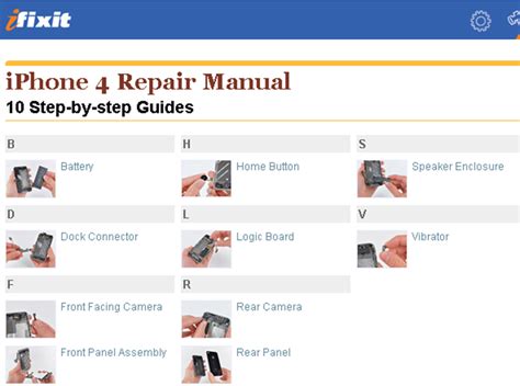 iphone 4 repair instructions Reader
