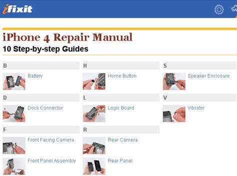 iphone 4 repair instructions Reader