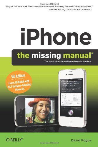 iphone 4s missing manual download PDF