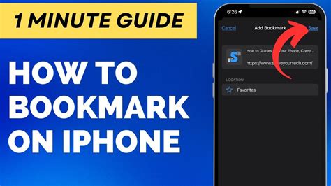 iphone user guide bookmark Epub