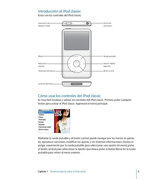 ipod classic instructions manual PDF