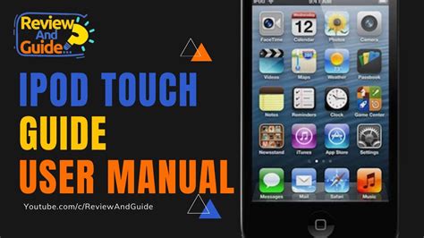 ipod touch 4 user manual PDF
