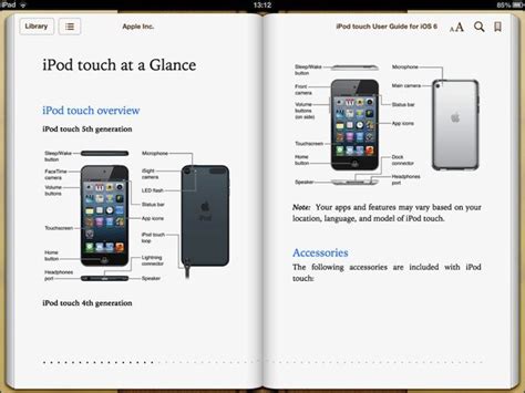 ipod touch 5th generation manual PDF