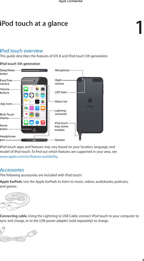 ipod touch operating instructions Doc