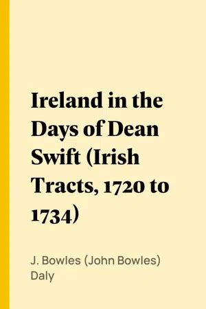 ireland days dean swift classic Epub