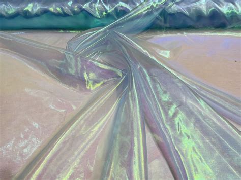 iridescent organza