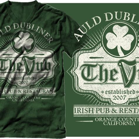 irish bar shirts