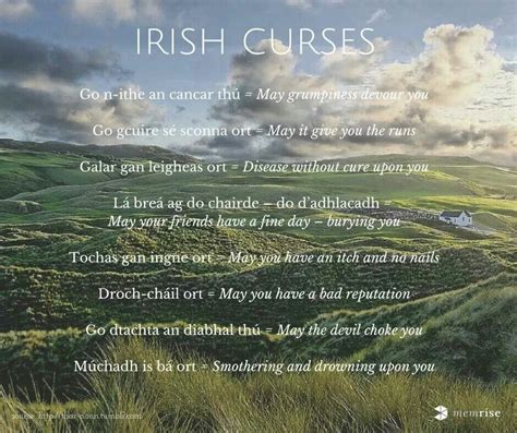 irish curses