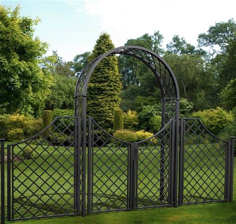 iron archway garden