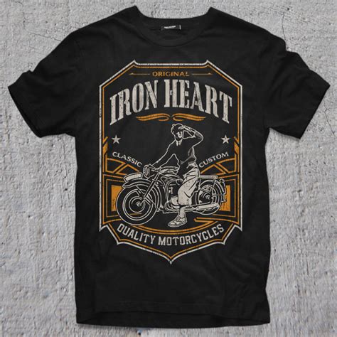 iron heart t shirt