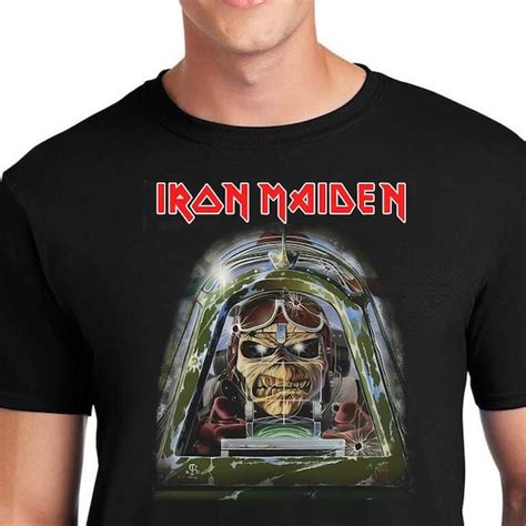 iron maiden t shirt aces high