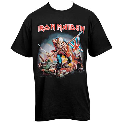 iron maiden t shirt the trooper