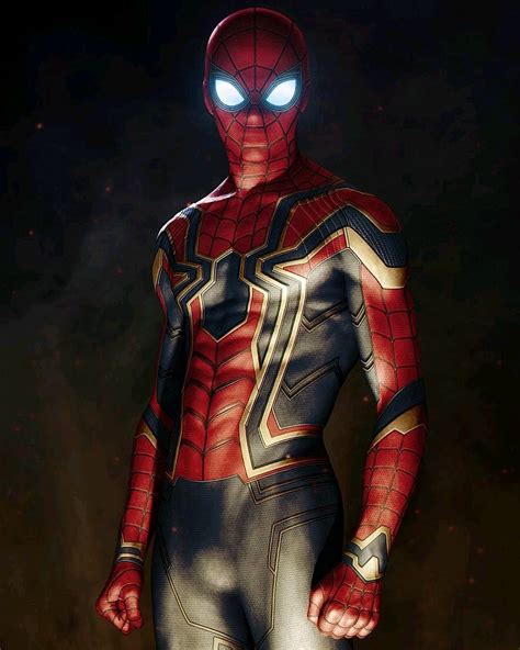 iron man spider man suit