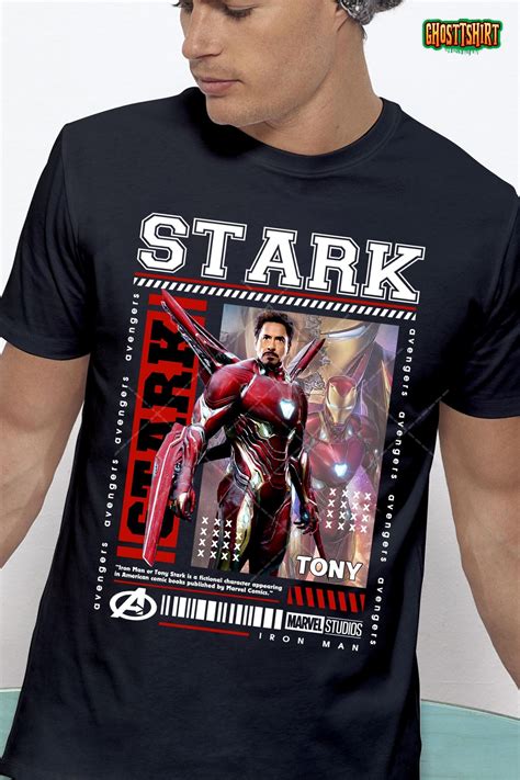 iron man stark t shirt