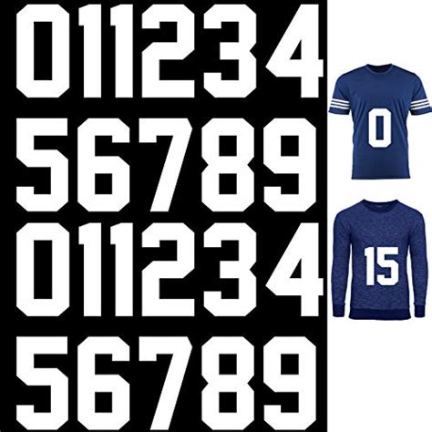 iron on jersey numbers