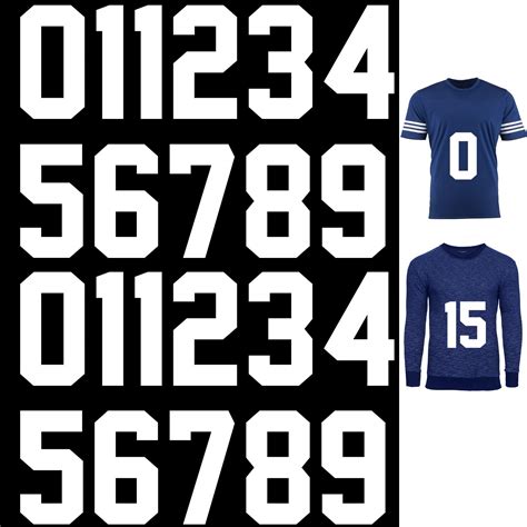 iron on numbers for shirts