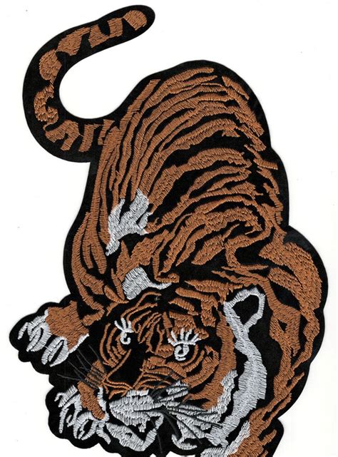 iron on tiger patch